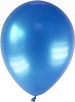 GLOBOLANDIA - 12 gemetalliseerde donkerblauwe ballonnen - Decoratie > Ballonnen