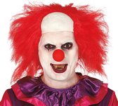 Fiestas Guirca Verkleedpruik Scary Clown Heren Synthetisch Rood