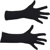 Witbaard pietenhandschoenen Luxe zwart maat XXL - 1 paar