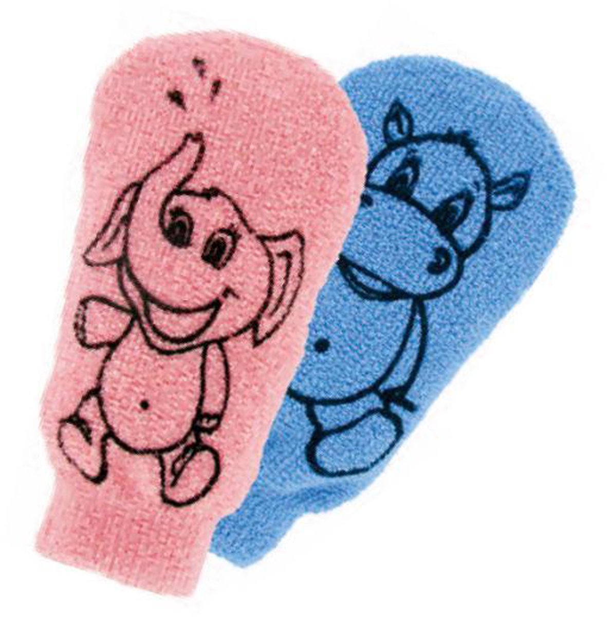 Forster`s Natural Products Natural Washcloth, 7104, Pink Elephant