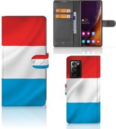 Flip Cover Geschikt voor Samsung Galaxy Note20 Ultra Telefoon Hoesje Luxemburg