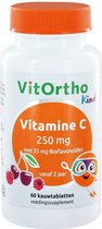 VitOrtho Vitamine C 250 mg Kind - 60 kauwtabletten