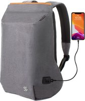 Strettler Vesper rugzak met 3.0 USB aansluiting - 15.6 inch laptop- en tablet vak - Voor mannen/vrouwen - Anti-diefstal rugtas/laptoptas - Schooltas - Anti-scratch - Anti theft backpack - Wat