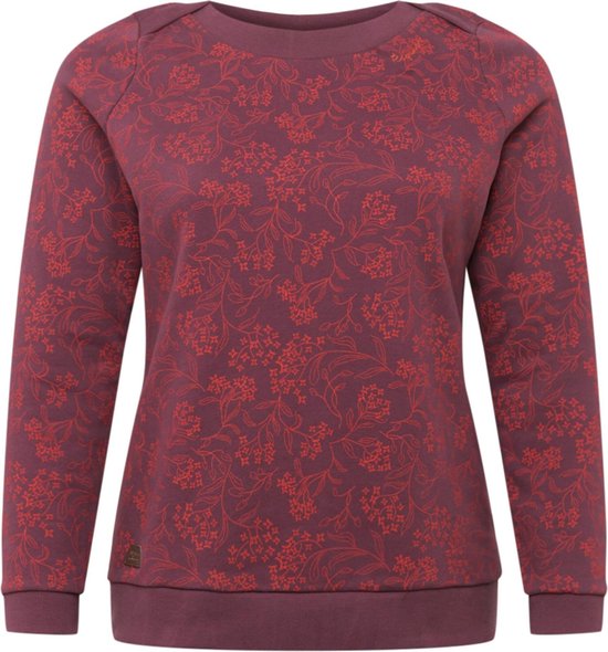 Ragwear Plus sweatshirt tashi Oranjerood-48 (4Xl) | bol.com