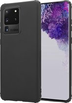 zwarte case met bumpers Samsung Galaxy S20 Ultra