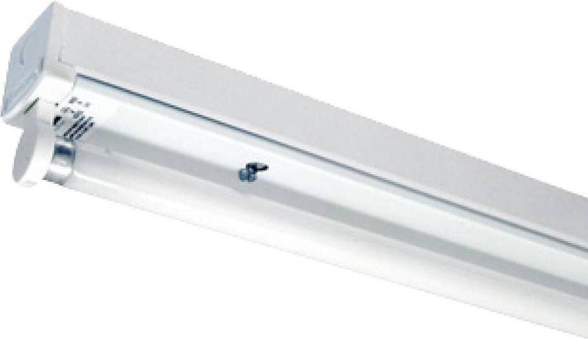 HOFTRONIC LED TL armatuur 120cm - T8 (G13) - 18 Watt 1980 lumen (110lm/W) - 6000K Daglicht wit (860) - Flikkervrij - IP20 Stofdicht Transparant