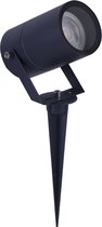 Spikey dimbare LED prikspot aluminium antraciet excl. GU10 spot IP65 waterdicht 3 jaar garantie