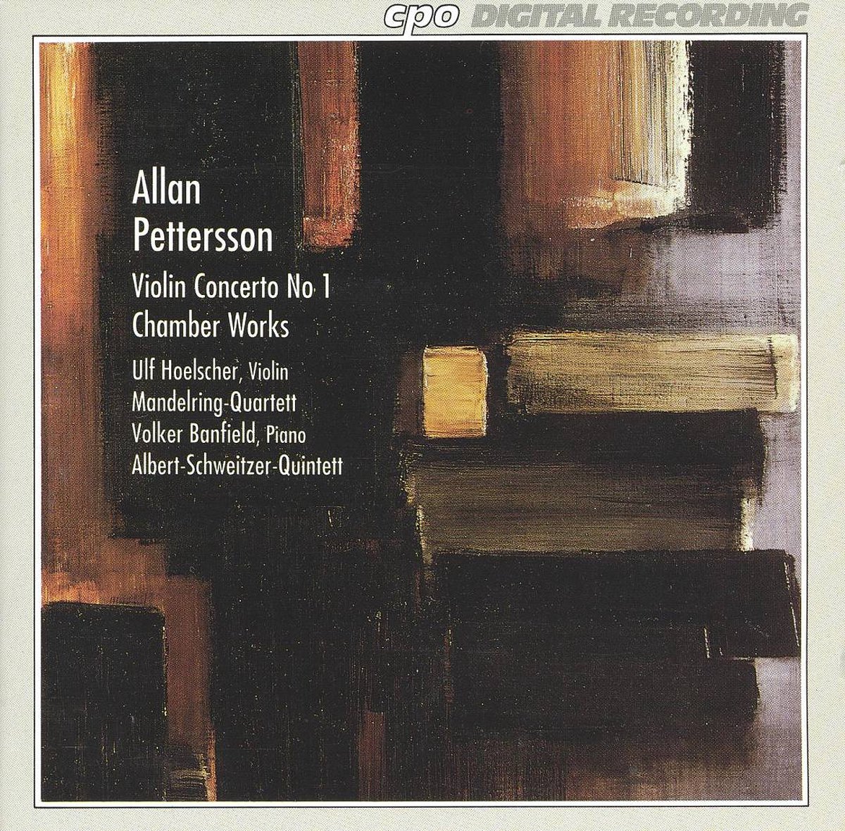 Pettersson: Violin Concerto, etc / Hoelscher, Banfield, etc