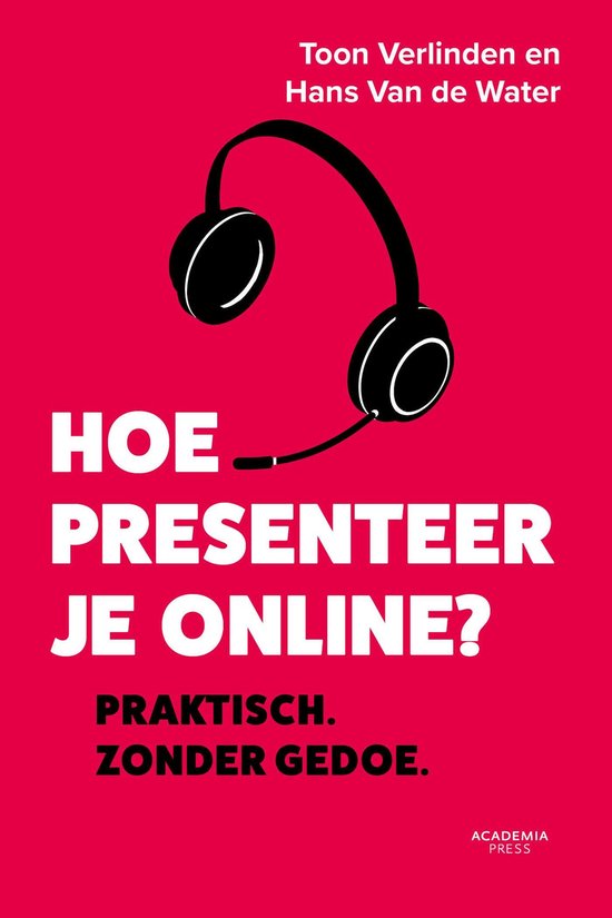 Hoe presenteer je online - cover