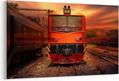Schilderij - Goederentrein — 90x60 cm