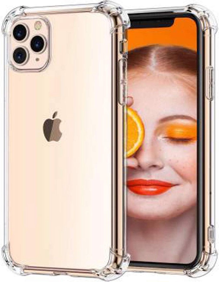 Shockproof Soft TPU hoesje Silicone Case Geschikt voor: iPhone 11