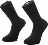 Boru Bamboe sokken met badstof zool  - 42  - Antracite