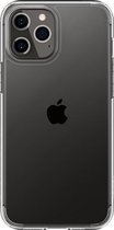 Spigen - iPhone 12 Pro Hoesje - Back Case Ultra Hybrid Crystal Clear Transparant