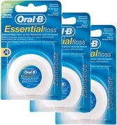Oral-B Essential - 3 x 50 m - Flosdraad - Voordeelverpakking
