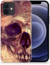 Silicone Back Case iPhone 12 | 12 Pro (6.1") GSM Hoesje Skullhead