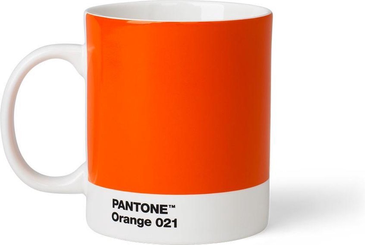 Copenhagen Design Pantone - Koffiebeker - 375ml - Oranje