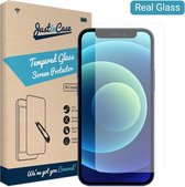 iPhone 12 Mini screenprotector - Transparant - Gehard glas - Just in Case