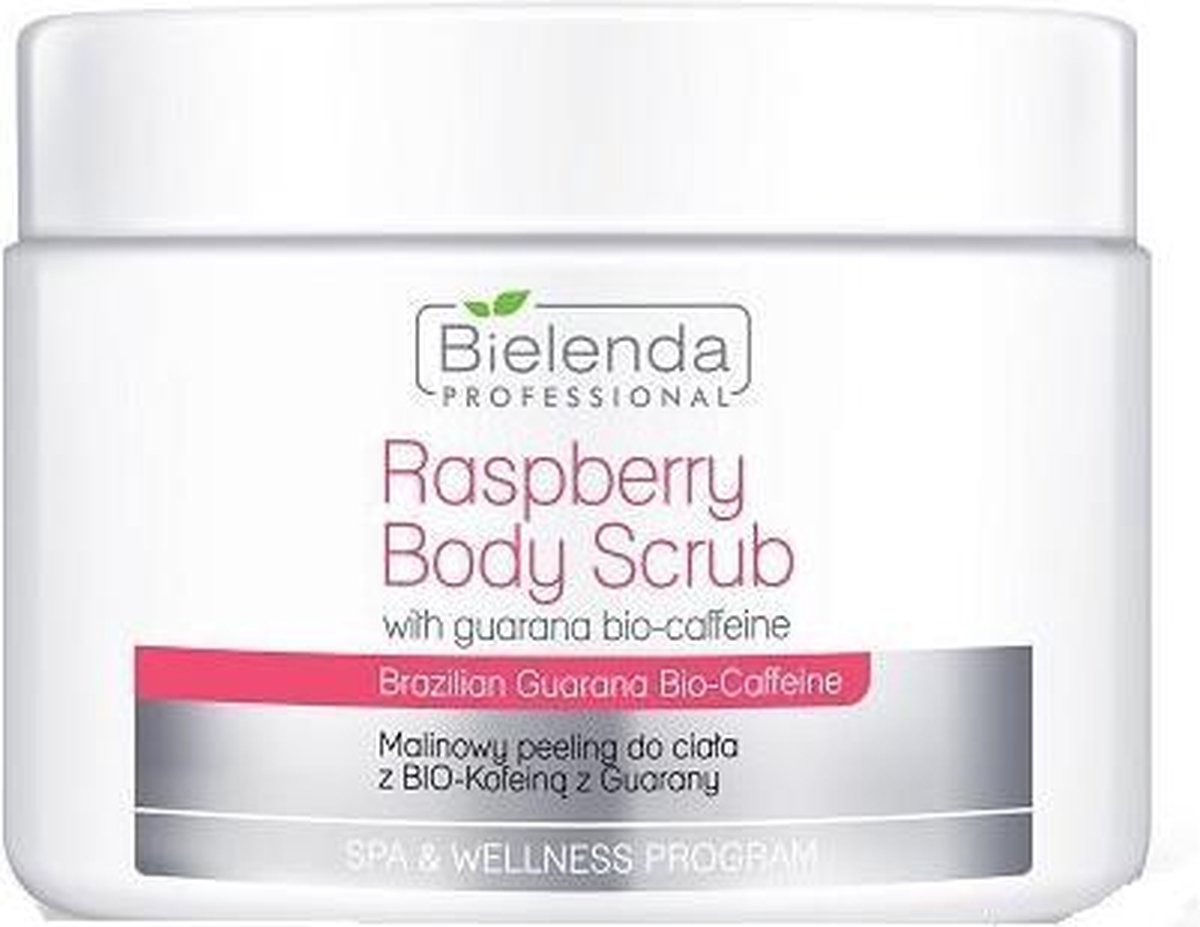 Bielenda Professional - Spa & Wellness Raspberry Body Scrub Raspberry Body Scrub With Bio-Guarana Caffeine 550G