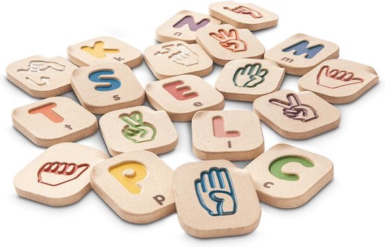 Afbeelding van het spel Plan Toys Hand Sign Alphabet A-Z