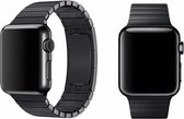 watchbands-shop.nl bandje - bandje geschikt voor Apple Watch Series 1/2/3/4 (42&44mm) - Zwart