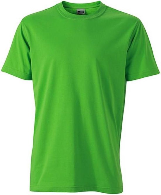 Fusible Systems - T-shirt de travail James et Nicholson pour hommes (vert)