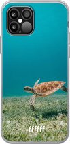 iPhone 12 Pro Max Hoesje Transparant TPU Case - Turtle #ffffff
