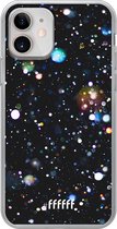 iPhone 12 Mini Hoesje Transparant TPU Case - Galactic Bokeh #ffffff