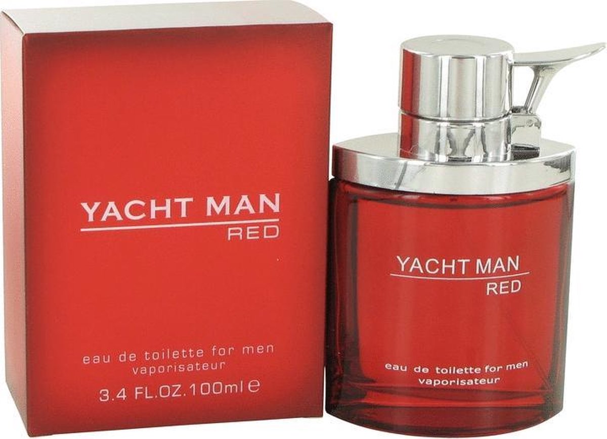 Yacht Man Red By Myrurgia Edt Spray 100 ml - Fragrances For Men