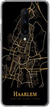Geschikt voor OnePlus 7 Pro hoesje - Haarlem - Kaart - Goud - Siliconen Telefoonhoesje