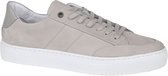 Suitable - Nubuck Skave Sneaker Lichtgrijs - Schoenmaat 43cm - Suede,Leer Heren Veterschoenen