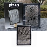 Decopatent® Pin Art - Spijkerspel - Pinart spijkerbed - Pinnen spel - Spijkerspel - 3D afdruk - Handafdruk - Spellen met spijkers - Zwart - 13x18 Cm