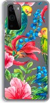 Case Company® - OnePlus 9 Pro hoesje - Papegaaien - Soft Cover Telefoonhoesje - Bescherming aan alle Kanten en Schermrand