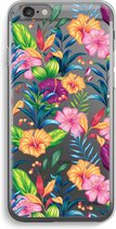 Case Company® - iPhone 6 / 6S hoesje - Tropisch 2 - Soft Cover Telefoonhoesje - Bescherming aan alle Kanten en Schermrand