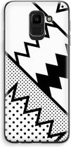 Case Company® - Samsung Galaxy J6 (2018) hoesje - Pop Art #5 - Soft Cover Telefoonhoesje - Bescherming aan alle Kanten en Schermrand