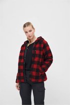 Urban Classics Jacket -XL- Teddyfleece Rood/Zwart