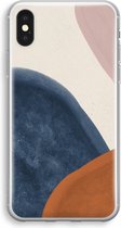 Case Company® - iPhone XS hoesje - Geo #1 - Soft Cover Telefoonhoesje - Bescherming aan alle Kanten en Schermrand