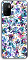 Case Company® - Xiaomi Poco M3 Pro 5G hoesje - Hibiscus Flowers - Soft Cover Telefoonhoesje - Bescherming aan alle Kanten en Schermrand