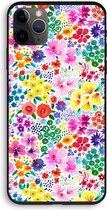 Case Company® - iPhone 11 Pro hoesje - Little Flowers - Biologisch Afbreekbaar Telefoonhoesje - Bescherming alle Kanten en Schermrand