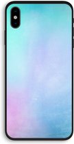 Case Company® - iPhone XS hoesje - Mist pastel - Biologisch Afbreekbaar Telefoonhoesje - Bescherming alle Kanten en Schermrand