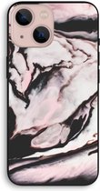 Case Company® - iPhone 13 mini hoesje - Roze stroom - Biologisch Afbreekbaar Telefoonhoesje - Bescherming alle Kanten en Schermrand