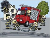 servetten brandweer 33 cm papier 20 stuks