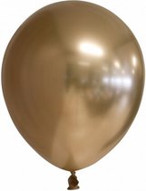 ballonnenset 30 cm chroom/goud 100-delig