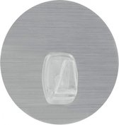 ophanghaak 8,5 cm RVS zilver