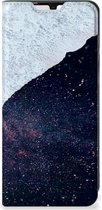 Telefoon Hoesje Geschikt voor Samsung Galaxy A33 5G Flip Cover Sea in Space