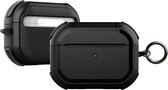DrPhone PL5 - Bescherming tegen Val & Stootschade - Geschikt voor Airpods Pro- Zwart