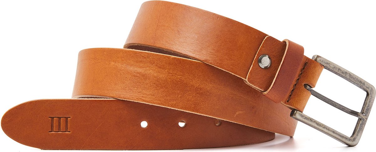 TRESANTI | EBBY I Leren riem | cognac | Size 105