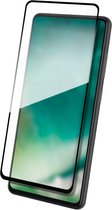 Xqisit Tough Gehard Glas  Screenprotector Geschikt voor Samsung Galaxy A52 5G - Zwart