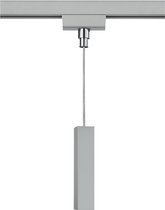 Spanningsrail Connector Hanglamp - Hangadapter - Torna Dual - 2 Fase - Mat Titaan