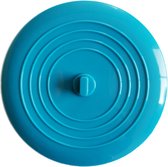 Silicone afvoerstop - afvoerplug - 15CM - afvoerstop voor gootsteen douche wasbak - afvoerstopper - Blauw