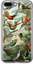 Case Company® - iPhone 8 Plus hoesje - Haeckel Trochilidae - Soft Cover Telefoonhoesje - Bescherming aan alle Kanten en Schermrand
